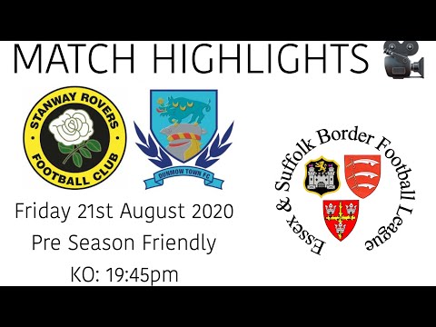 MATCH HIGHLIGHTS 🎥| Stanway Rovers 0-1 Dunmow Town - PRE SEASON FRIENDLY