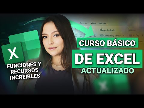 Aprende de cero Excel en una clase (Actualizado 2024 con Materiales)