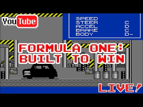 Formula One: Built to Win - stream z gry (NES / Pegasus)