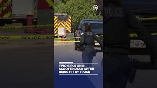 Download lagu Two girls on e-scooter are dead after being hit by truck mp3
