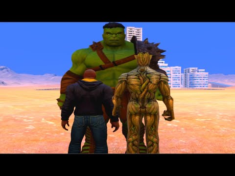 100 Hulk vs 1000 Luke Cage and 1000 Groot (Marvel vs Marvel)