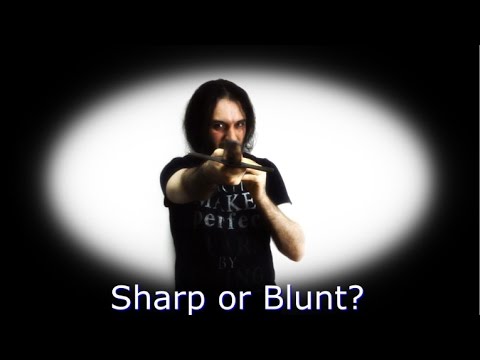 Medieval Swords - Blunt or Sharp? Here is Evidence