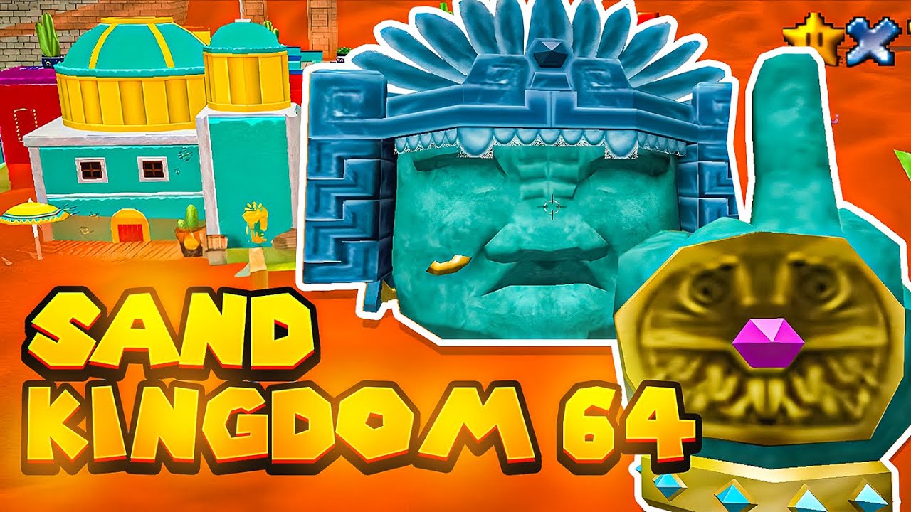 Mario Odyssey 64 - Sand Kingdom Reimagined! - YouTube