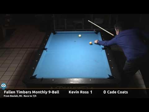 Kevin Ross vs. Cade Coats (Hotseat) - 2016-12-03 Fallen Timbers monthly 9-ball
