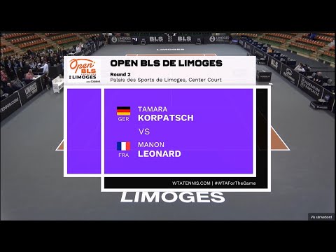Tamara Korpatsch GER vs Manon Leonard FRA  - Extended HighLights