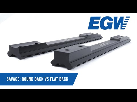 Savage Round Back vs. Flat Back