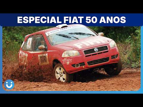 Dirigimos os carros mais ICÔNICOS dos 50 anos da Fiat no Brasil!