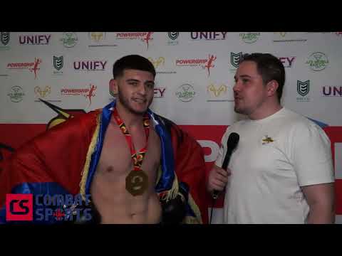 Kledi Disha Battle Arena Northampton Post Fight Interview