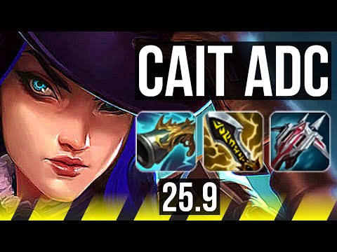 CAITLYN & Senna vs VAYNE & Yuumi (ADC) | NA Master | 25.9