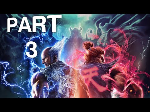 TEKKEN 7 Walkthrough Gameplay 4K (60fps) PART 3: Akuma Vs Heihachi