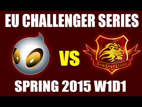 Team Dignitas EU vs LowLandLions White | S5 EUCS Spring 2015 Week 1 Day 1 | DEU vs LLL W1D1 VOD