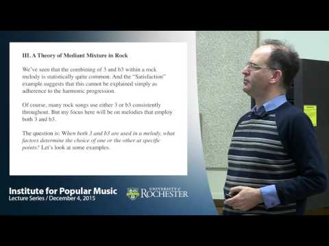 "Mediant Mixture in Rock Music" - David Temperley