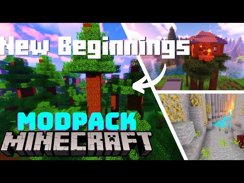 Epische Welten, unendlich viele Möglichkeiten… HR New Beginnings Modpack (Minecraft Modpack)