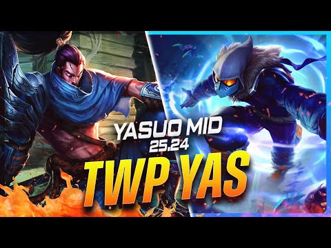 TheWanderingPro - Yasuo vs Malzahar MID #2 Patch 25.24 - Grandmaster Yasuo Gameplay