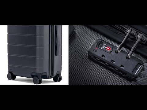 UNBOXING XIAOMI LUGGAGE CLASSIC 20" BLACK TRAVEL CABIN BAG