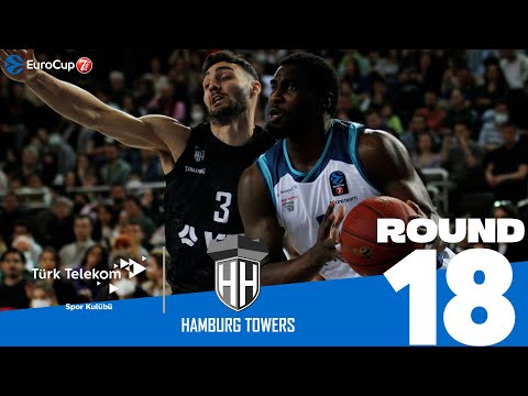 Turk Telekom sinks depleted Hamburg! | Round 18, Highlights | 7DAYS EuroCup