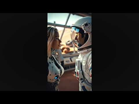 A romantic moment with robots