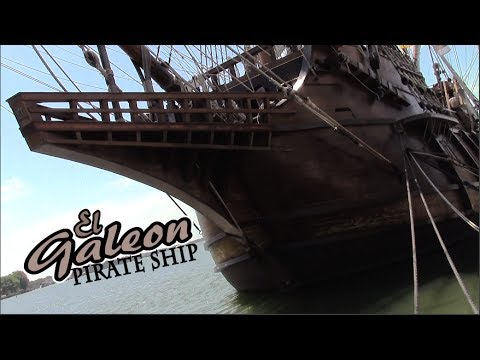 Real Life Pirate Ship! - El Galeon - Spanish Merchant Ship - Matt's Rad Show