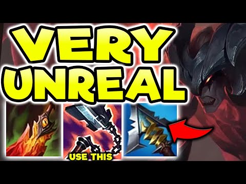 AATROX TOP IS THE BEST TOPLANE LANE BULLY! (UNREAL DAMAGE) - S12 Aatrox TOP Gameplay Guide