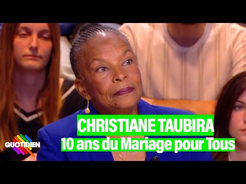 Taubira sur les 10 ans du mariage pour Tous: "Il reste des enragés, des personnes avec des préjugés"