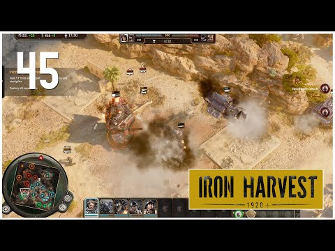 [2v2] Saxony/Usonia vs Saxony/Rusviet | Iron Harvest | Ranked Online #45