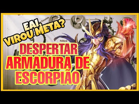 Milo de Escorpião Review Despertar Armadura (Cloth Repair) Gameplay - Saint Seiya Awakening