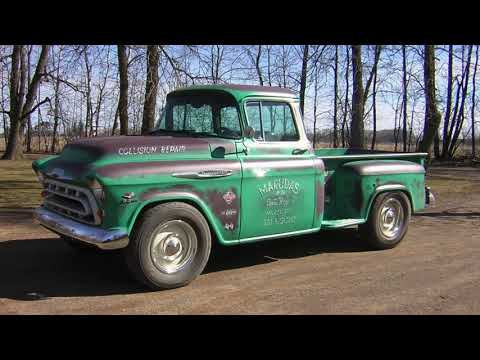 57 Chevy Truck 5.3 LS conversion 1957 Restomod Build took 6 months