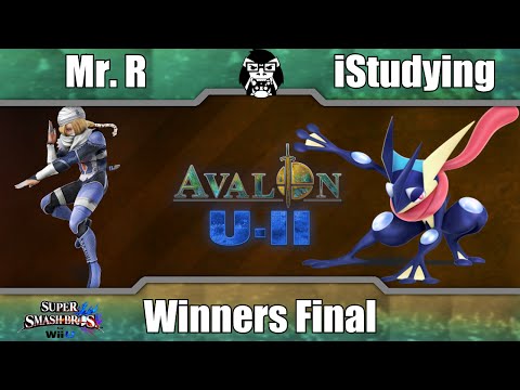 Avalon U-II - LLL.Mr. R (Sheik) Vs. iStudying (Greninja) - Winners Final - Smash 4