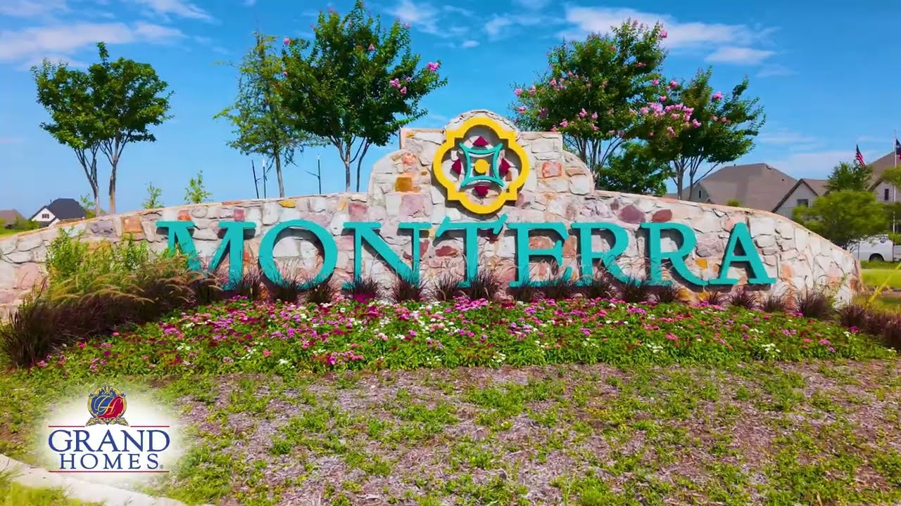 Grand Homes at Monterra in Fate, TX!