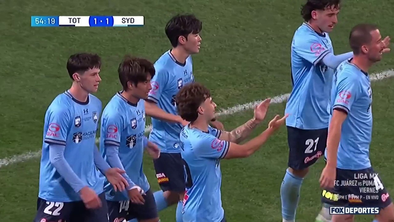 💪 REGALITO Y GOL Takahiro Sekine | Tottenham 1-1 Sydney FC | Amistoso Internacional de Clubes