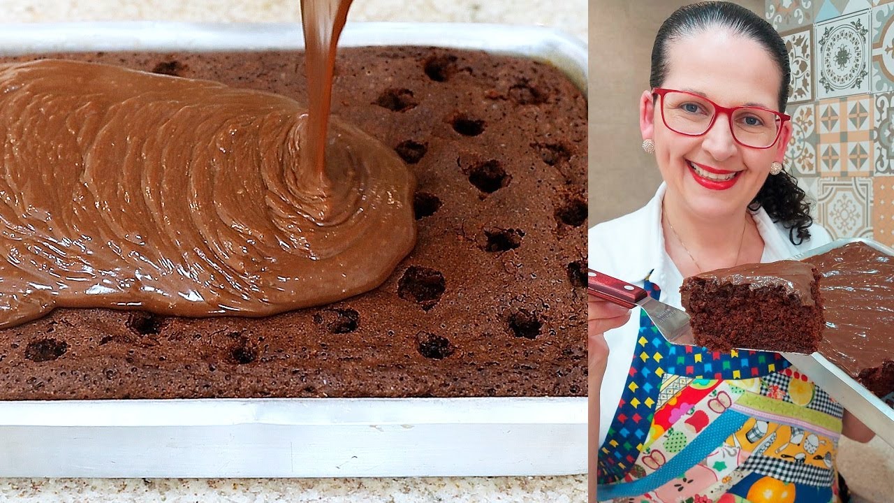 MEXEU TÁ PRONTO!! ESSE É O BOLO MAIS CHOCOLATUDO E FOFINHO QUE EXISTE! DELICIOSO - Isamara Amâncio