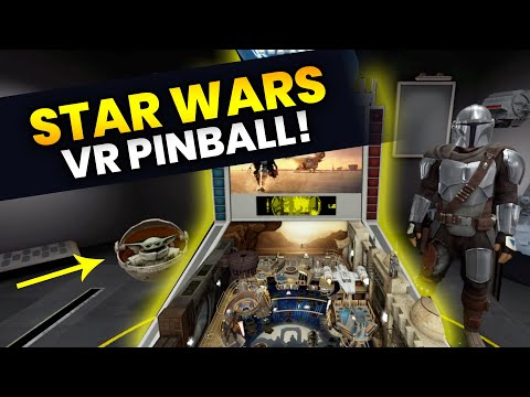 Star Wars™ Pinball VR Gameplay: The Mandalorian Table Gameplay & First Impressions