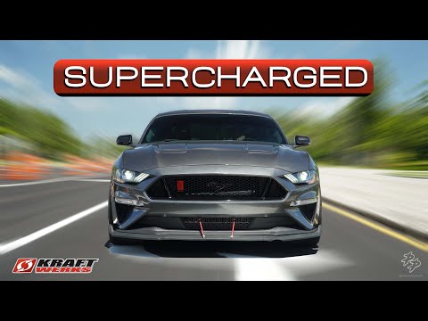 KraftWerks SUPERCHARGED 2018 Mustang GT/ IT SOUNDS LIKE A TURBO!