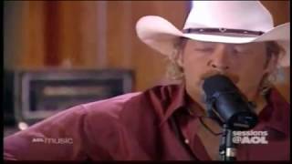 Alan Jackson -&quot;Too Much of a Good Thing&quot;   (AOL Sessions)