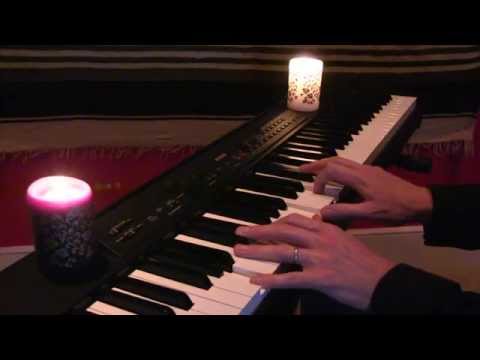 Nocturnes by Candlelight - piano keys view