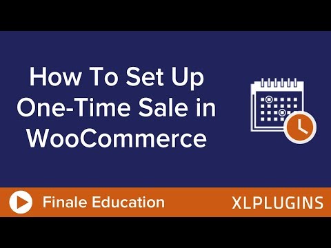 WooCommerce Sale How To Set Up One Time Sale in Finale