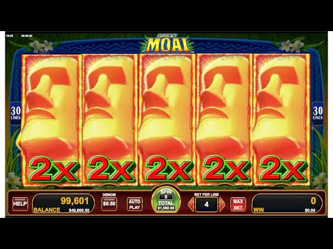 ★★JACKPOT HANDPAY★★$90 BETS★★GREAT MOAI HIGH LIMIT SLOT MACHINE BUENO DINERO MUSEUM SLOTS