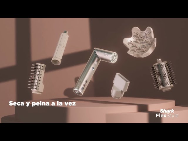 Vídeo relacionado con Shark Glam Multi-Styler Ondas y rizos lisos y elegantes con rizadores de envoltura automática, difusor, concentrador turbo, cepillo de aire, plancha de pelo