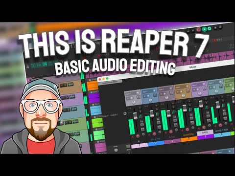 This is REAPER 7 - Basic Audio Editing