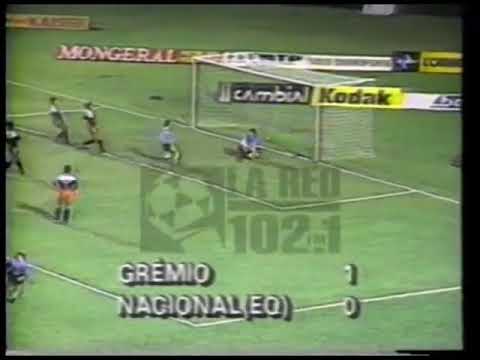 Grêmio 1 x 0 El Nacional (EQU) - Copa CONMEBOL 1992