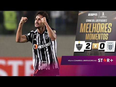 Gols e lances de Atlético Mineiro x Alianza Lima