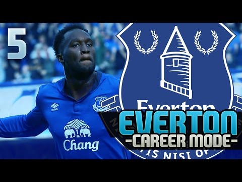 FIFA 16 Everton Career Mode #5 - Merseyside Derby!!