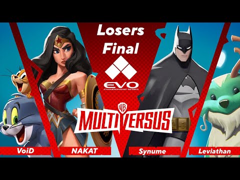 VoiD & NAKAT vs. Synume & Leviathan | Losers Finals | MultiVersus EVO 2022