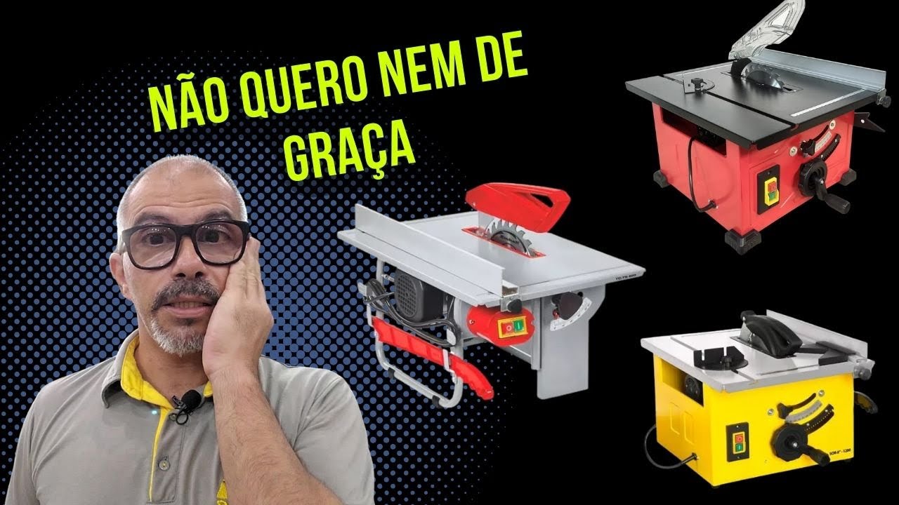 Nunca compre uma dessas 3 serras de bancada