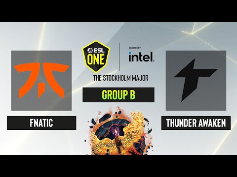 Dota2 - Thunder Awaken vs. Fnatic - Game 2 - Group B - ESL One Stockholm 2022