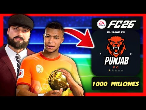 INVERTI 1000 MILLONES en EL PEOR EQUIPO de FC26