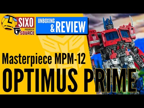 UNBOXING &amp; REVIEW: Transformers Masterpiece Movie MPM-12 Optimus Prime
