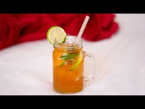 PERFECT ICED TEA: How To Make Lemon Mint Brew Iced Tea