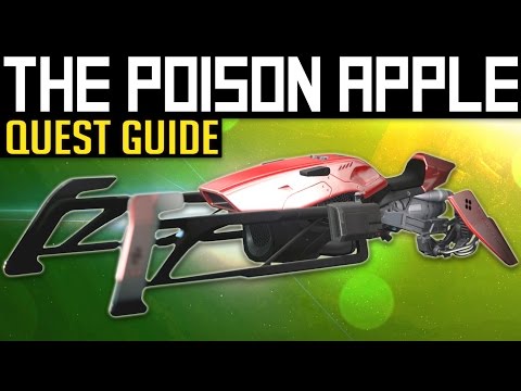 Destiny | S-41 POISON APPLE! - How to get the S-41 Poison Apple Sparrow! (The Dawning Quest Guide)