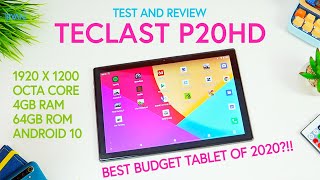 Teclast P20HD Tablet REVIEW - UNDER $130 - Could this be the BEST BUDGET TABLET of 2020?!